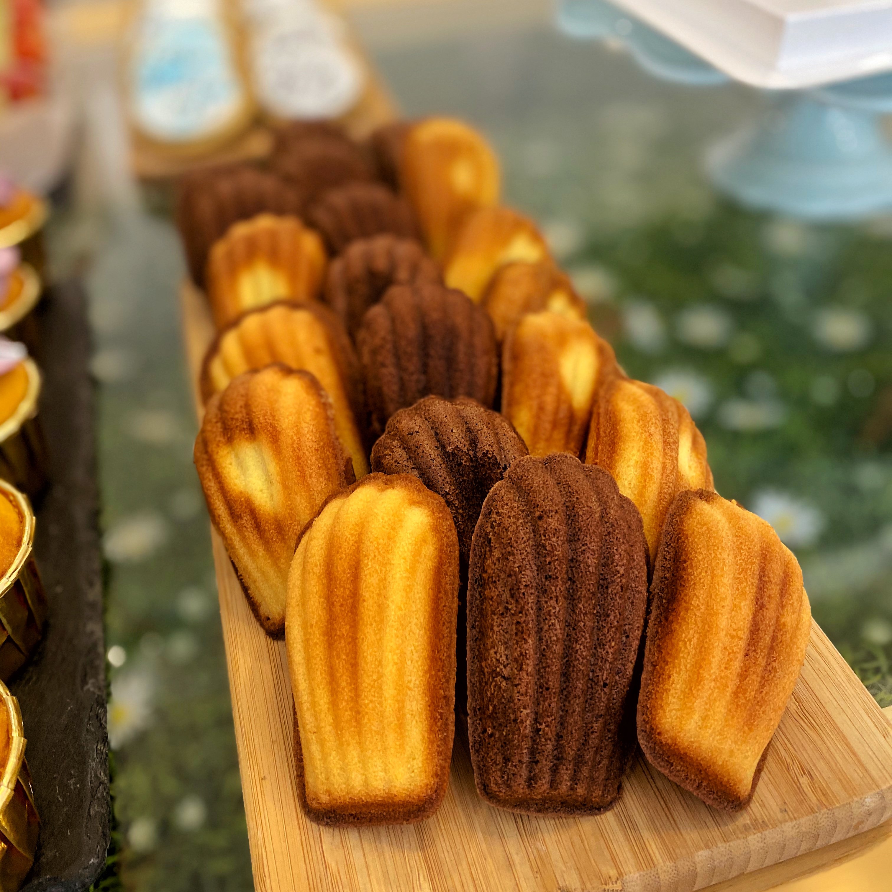 蜂蜜檸檬/巧克力楓糖瑪德蓮 (10個)