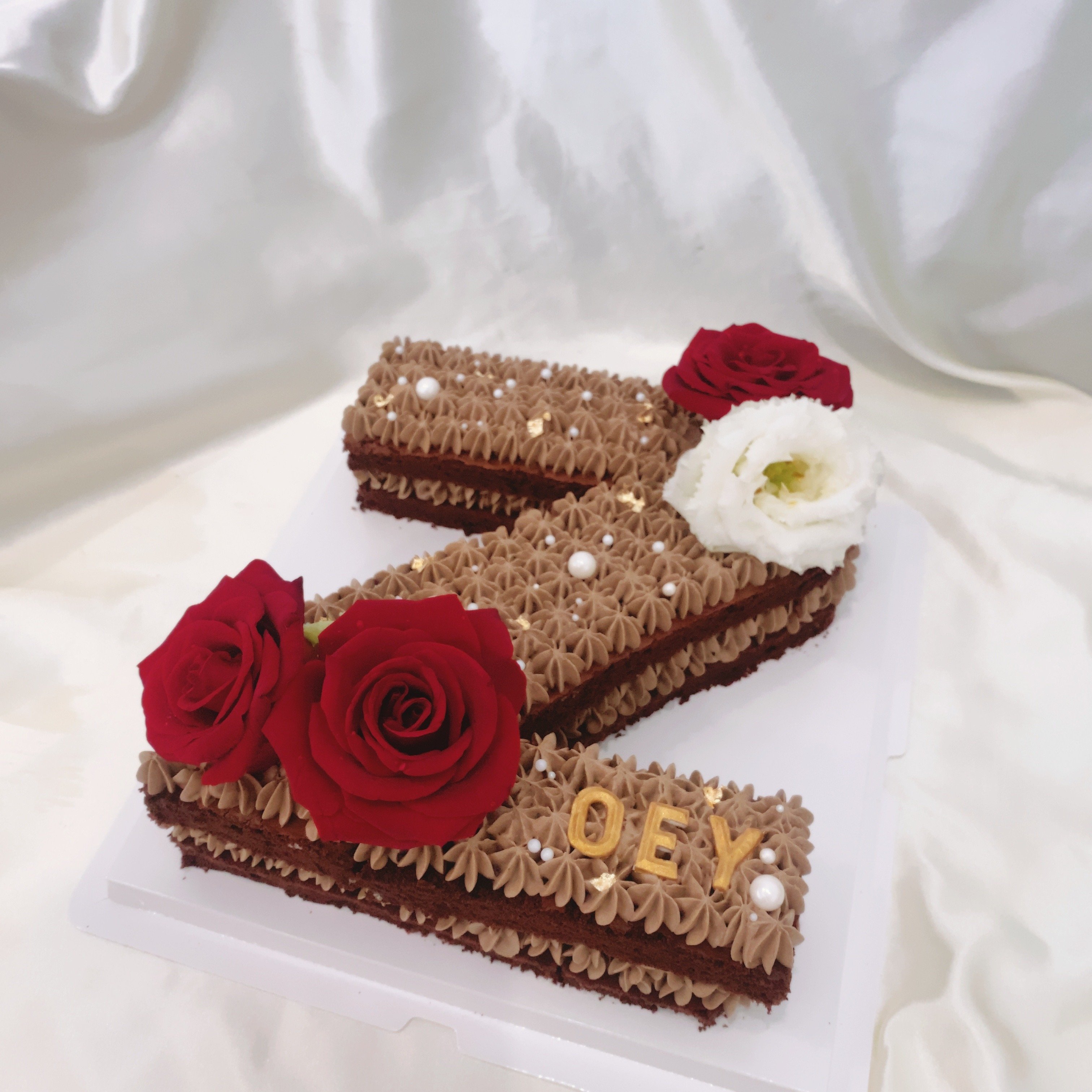 字母Ｚ（巧克力/紅玫瑰）