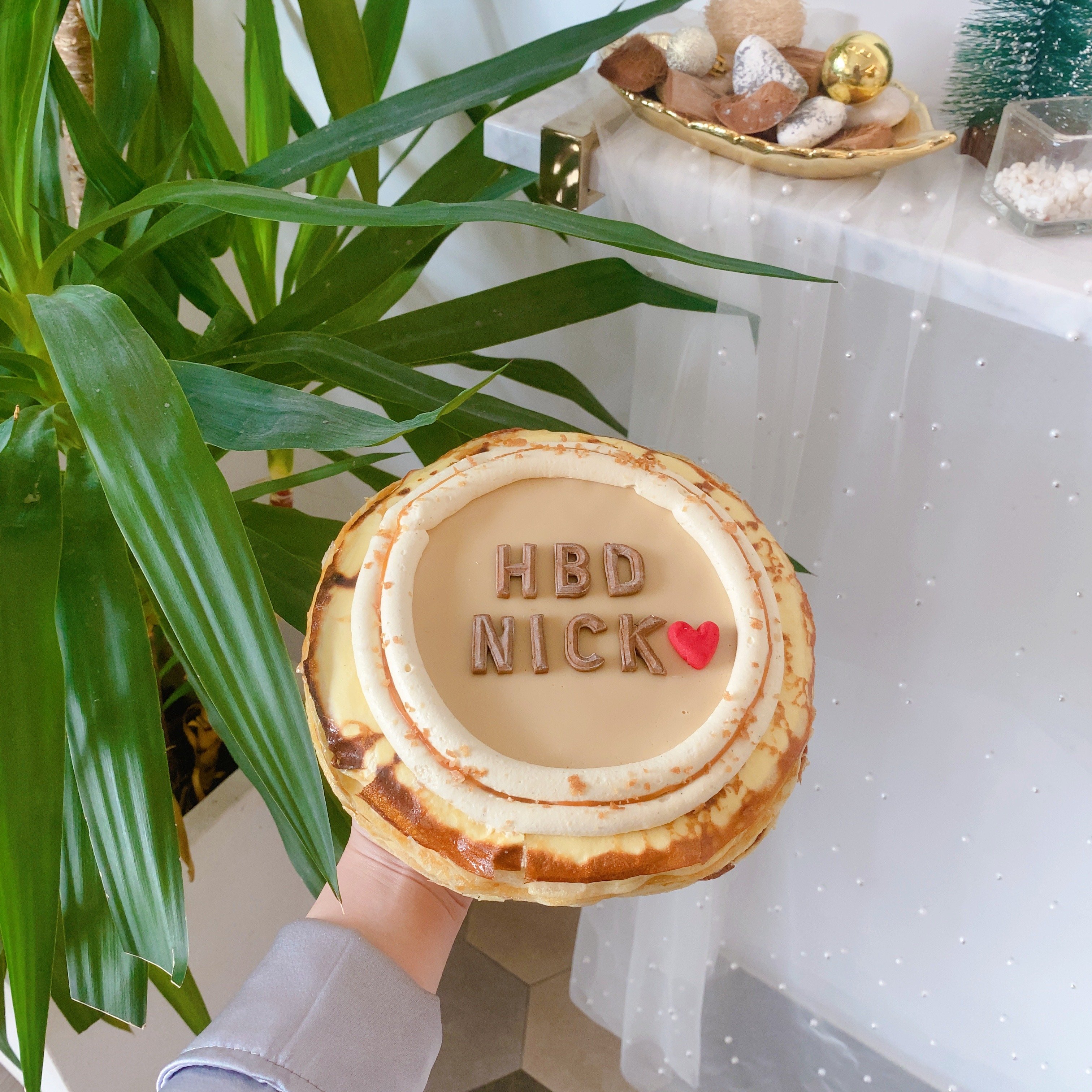 焦糖原味千層蛋糕