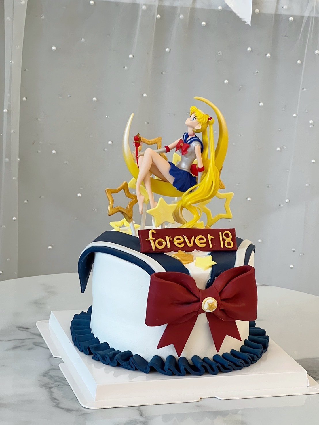 C030美少女戰士公仔蛋糕