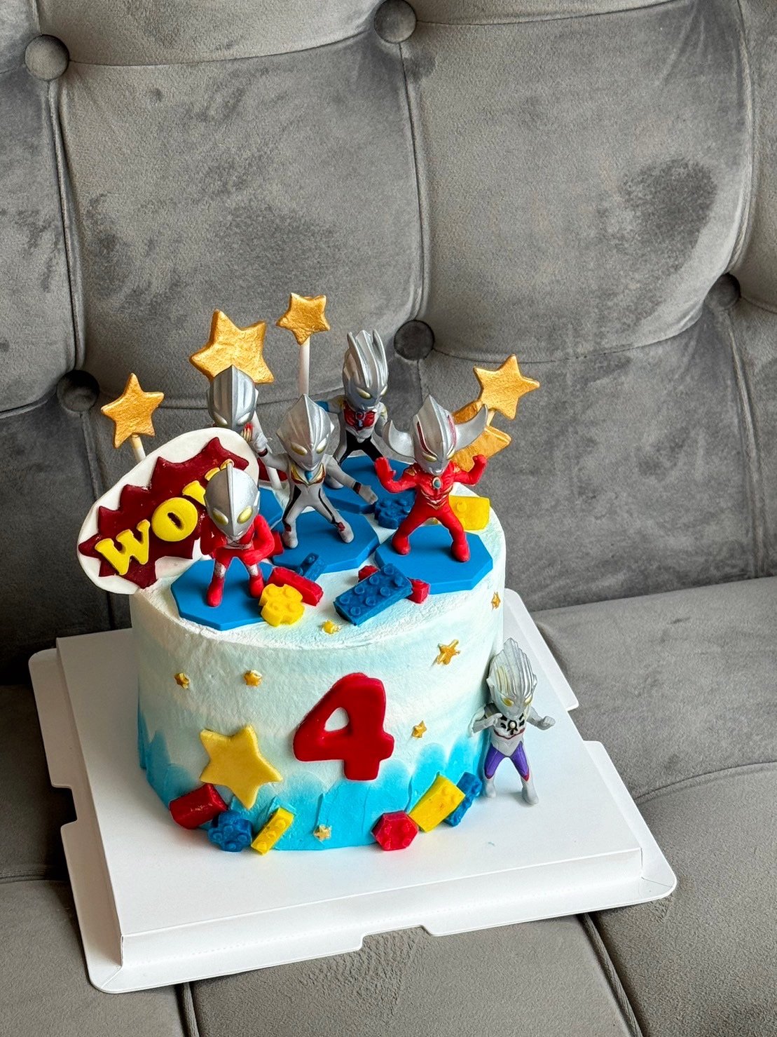 C029奧特曼公仔蛋糕