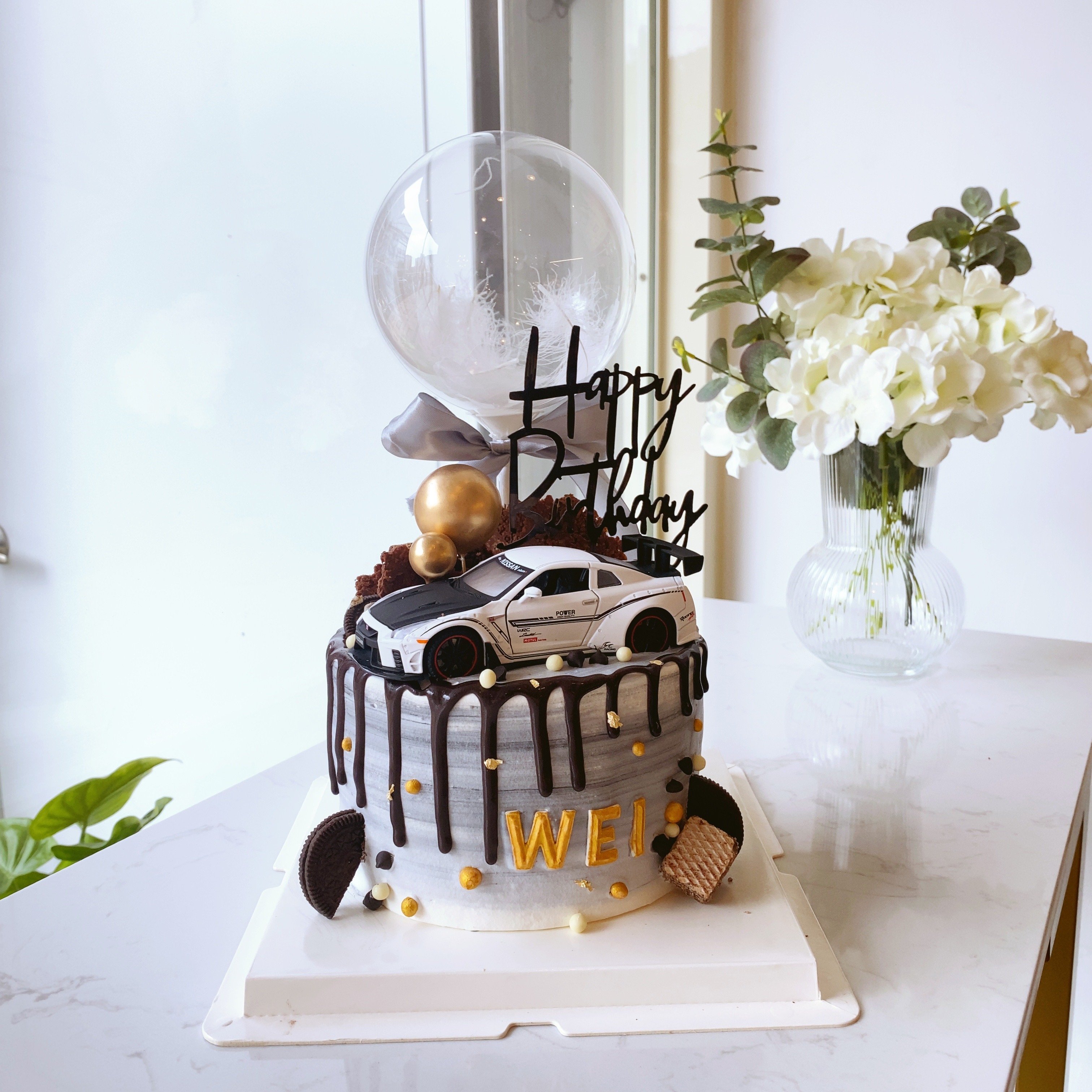 E002汽車模型客製化蛋糕
