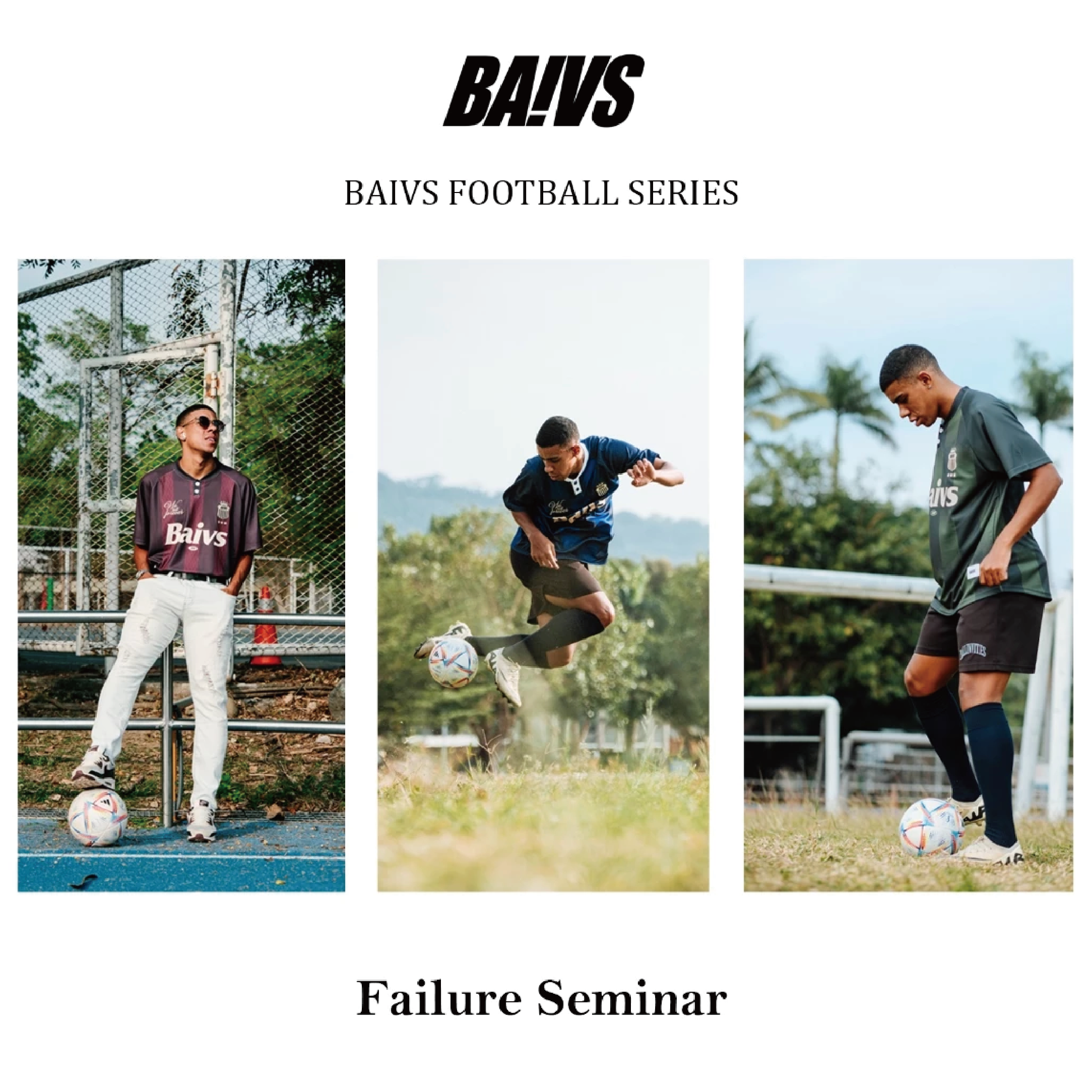 球參24AW BAIVS FOOTBALL SERIES 足球衫 足球衣 短袖 亨利領 皇家藍 赤騎士 深林冠 藍紅綠