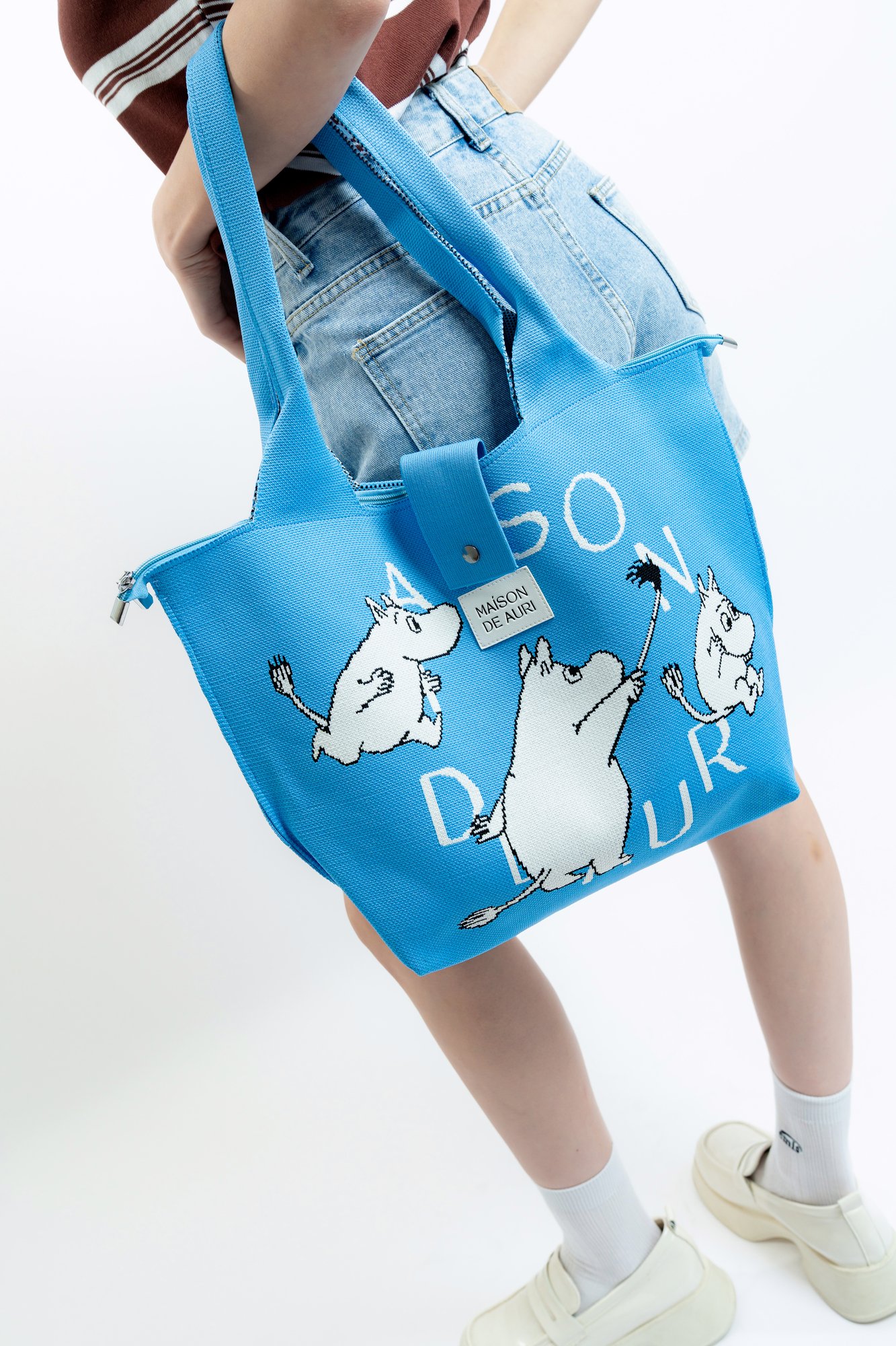 Poche Grande Moomin: Moomin 嚕嚕米 大口袋包