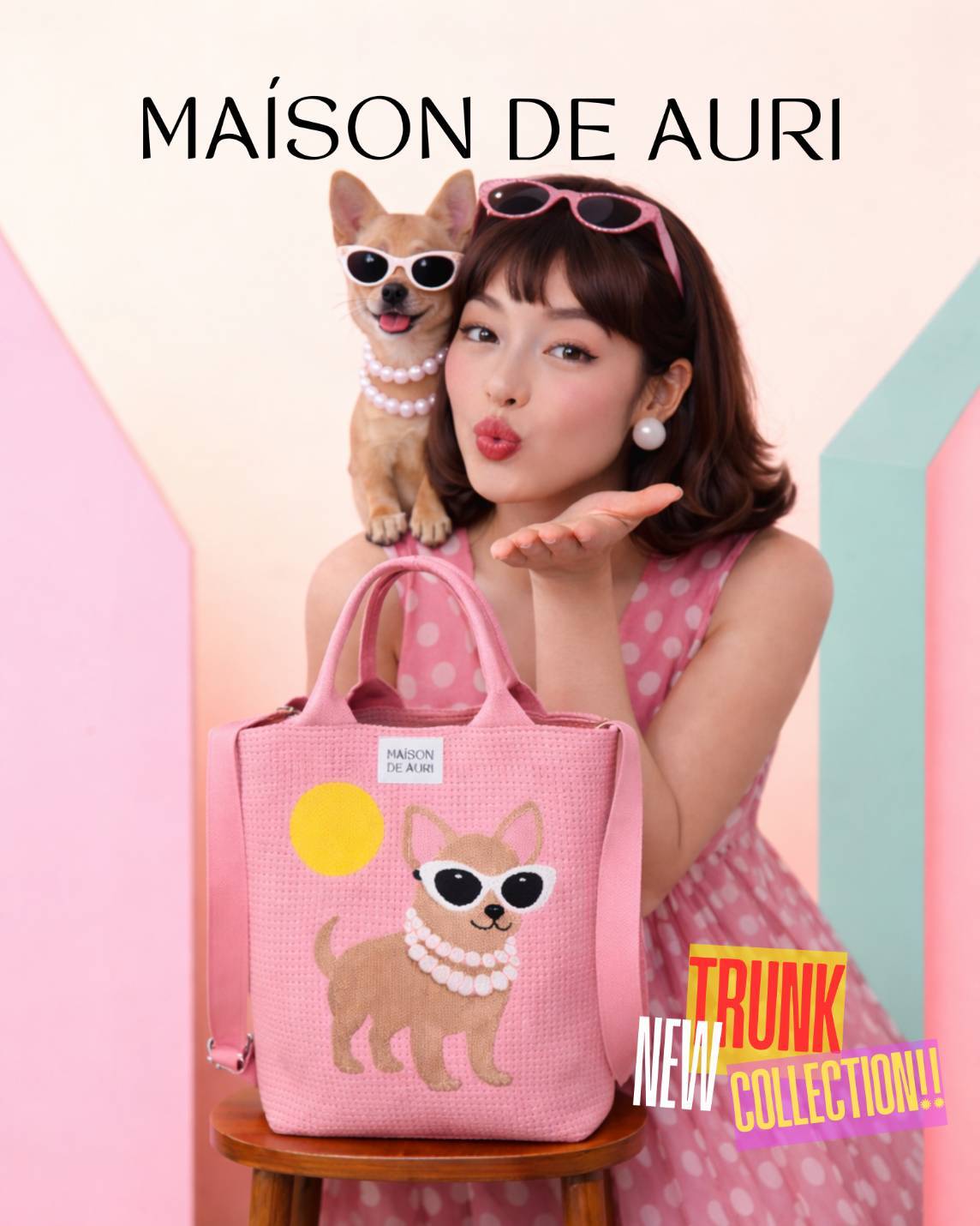 Trunk Chiwawa Grande 貴婦娃娃- 大提包