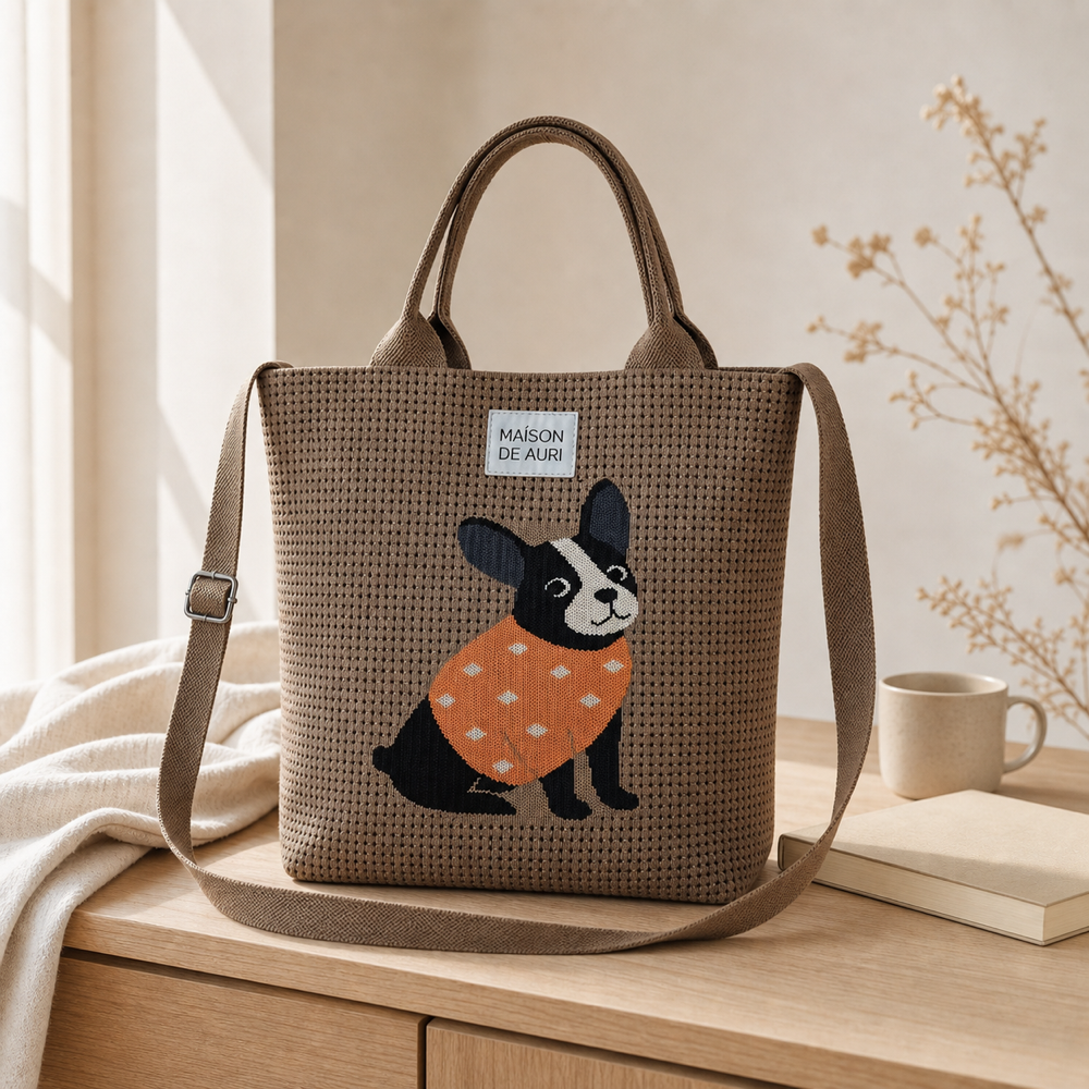 Trunk Grande Frenchie 法鬥點點大提包