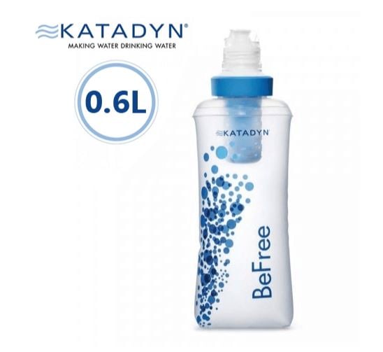 Katadyn Befree 隨身濾水器 0.6L-透白