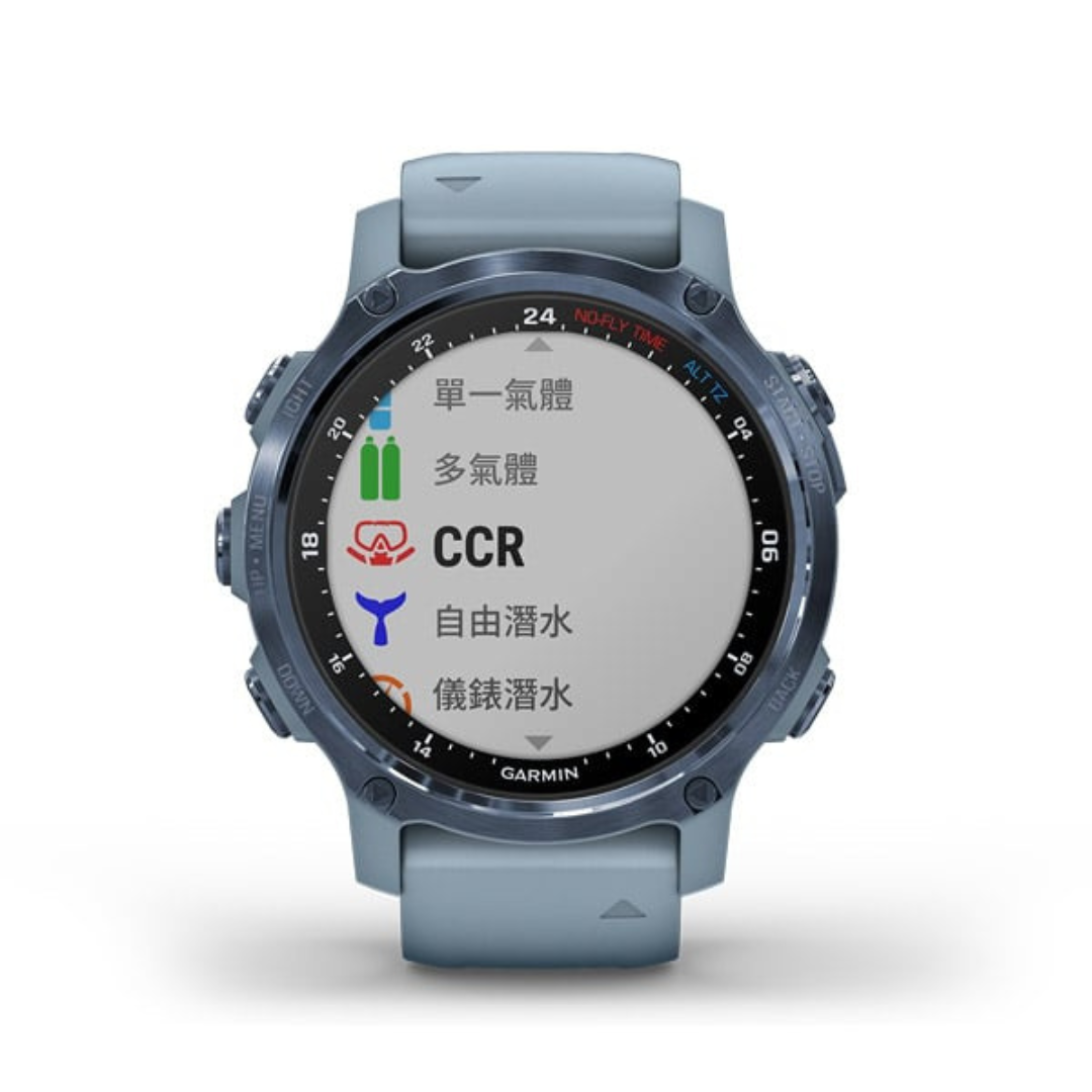 GARMIN Descent Mk2S  進階GPS潛水錶 礦石藍