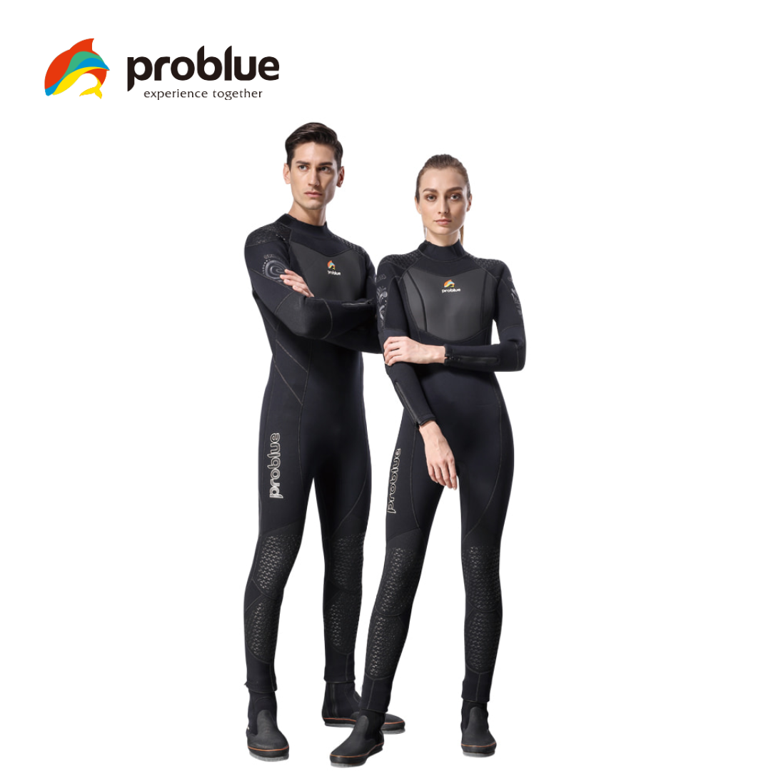 Problue 3mm連身防寒衣 局部超彈 男女款