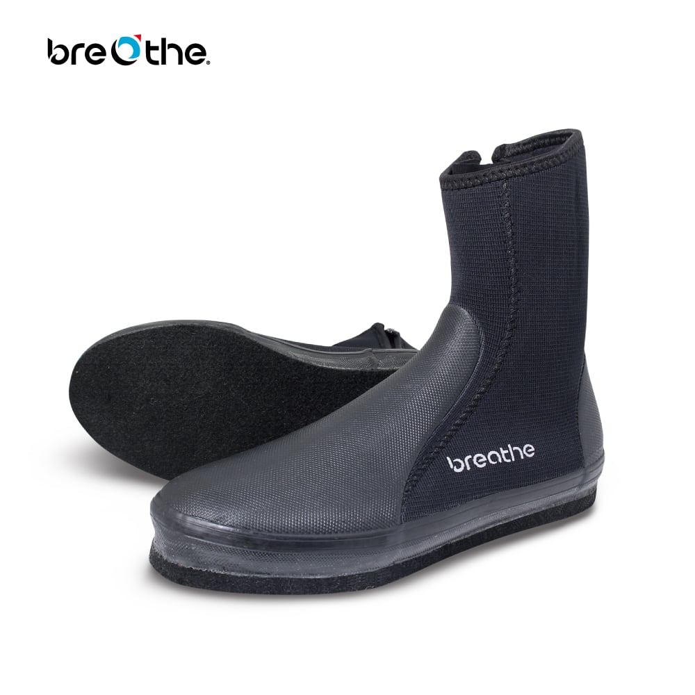 Breathe 水呼吸 3mm長筒 耐磨毛氈底防滑套鞋