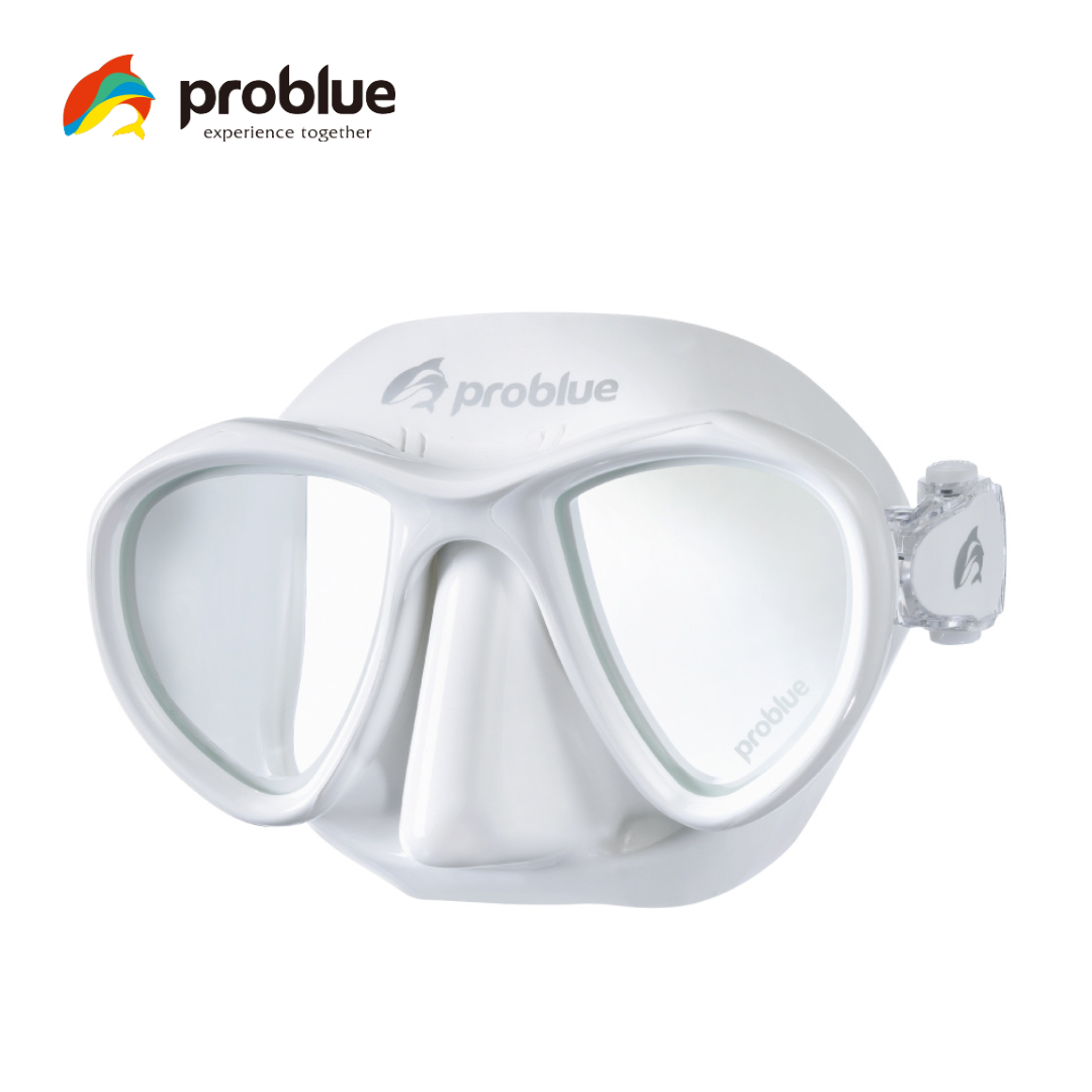 Problue 白矽膠 玻璃面鏡