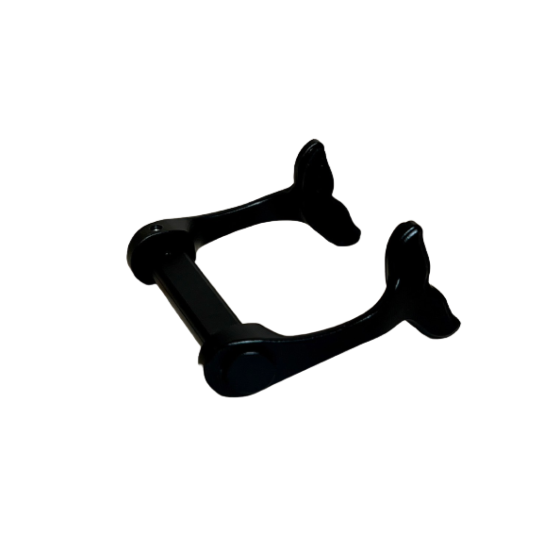 鋁合金魚尾自潛鼻夾 黑色