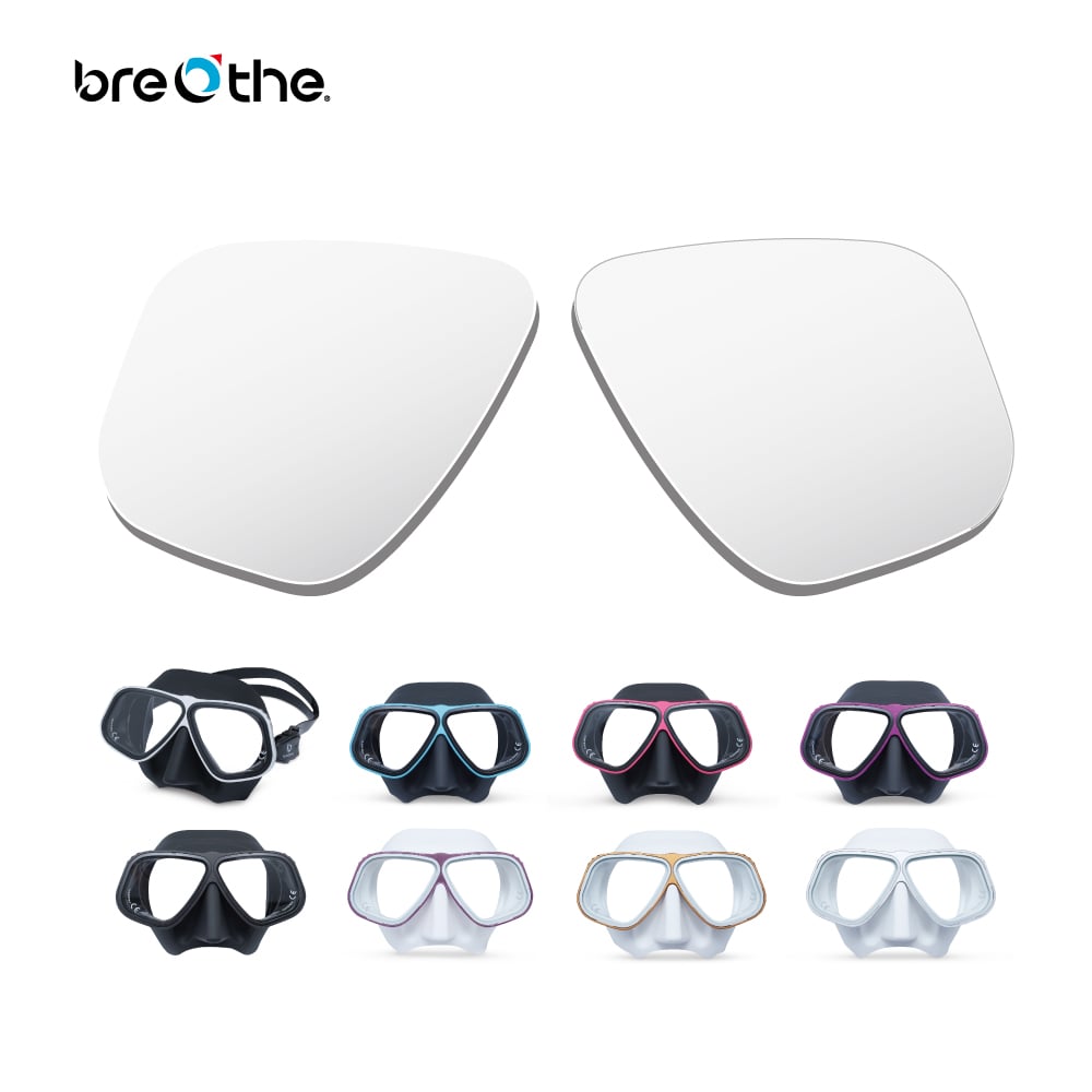 Breathe 水呼吸 度數面鏡