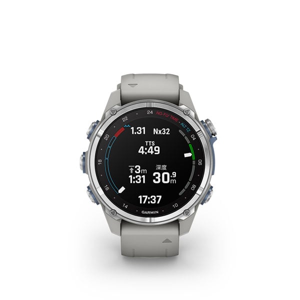 GARMIN Mk3 潛水錶- 43mm 霧灰色