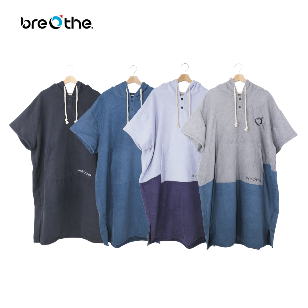 Breathe 水呼吸 厚款保暖毛巾衣