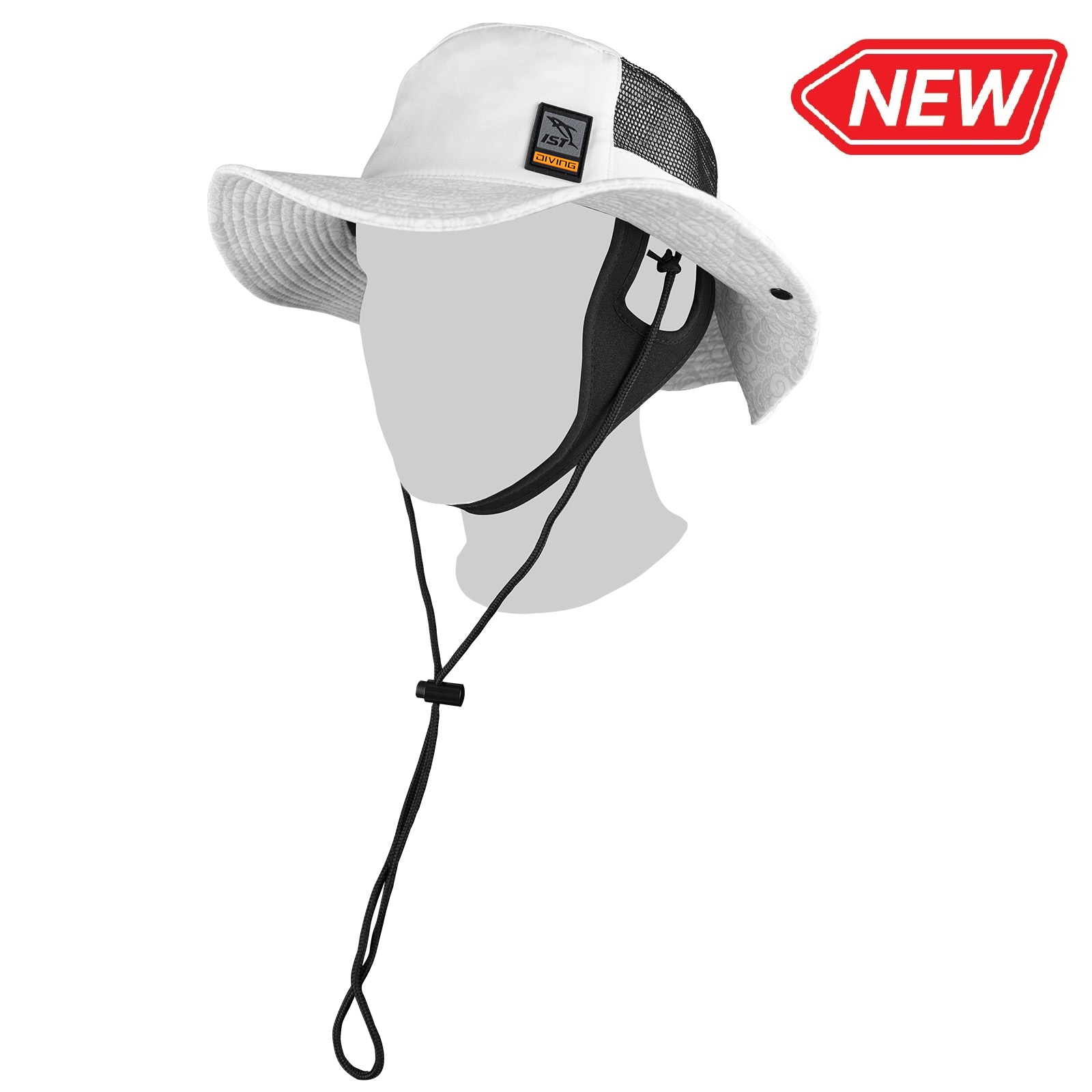 IST 多功能戶外遮陽帽 白色