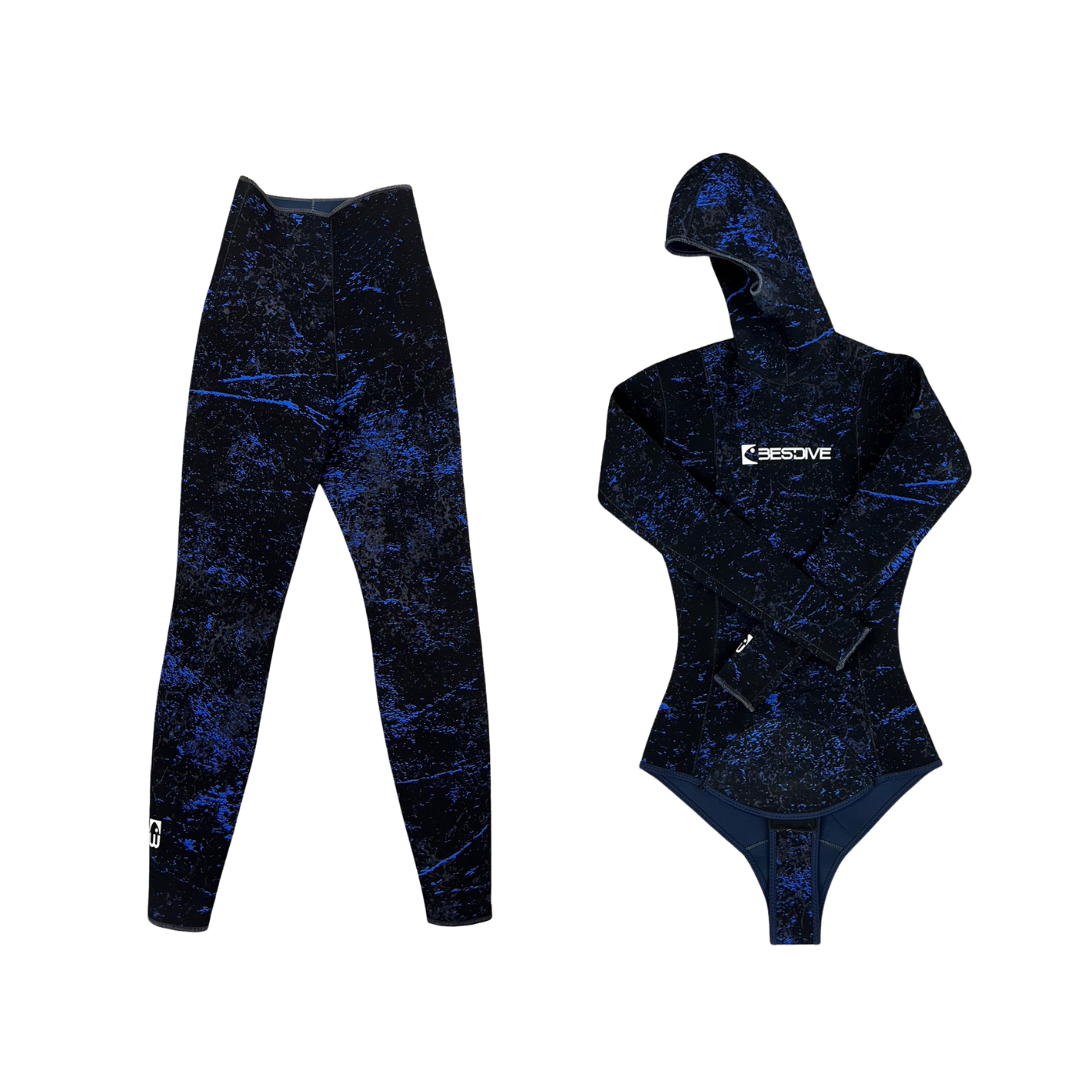 | 裝備寄賣 | Bestdive 3mm 女款 藍洞雙面穿防寒衣 (店面展示中)