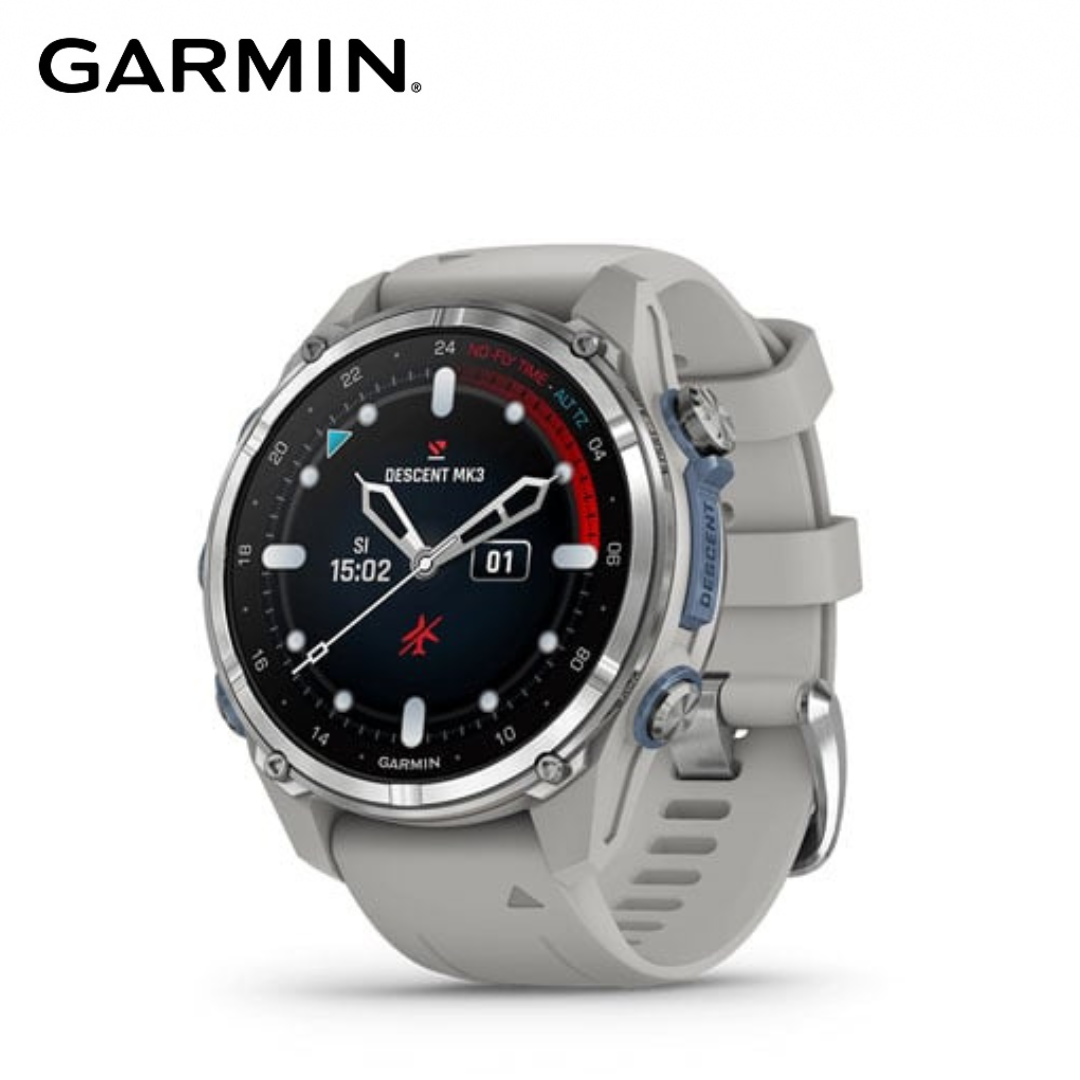 GARMIN Mk3 潛水錶- 43mm 霧灰色