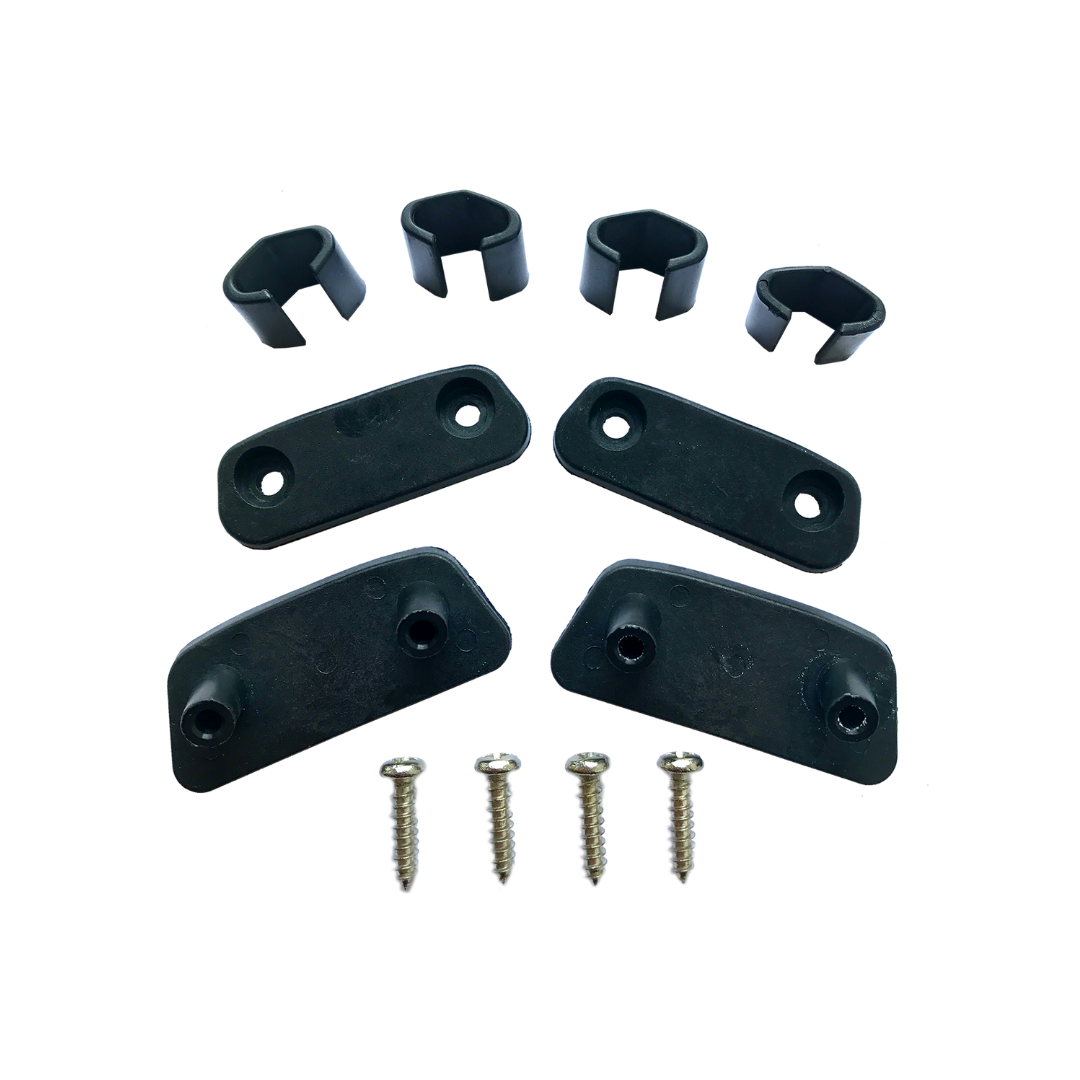 Leaderfins 蛙鞋螺絲組 黑色