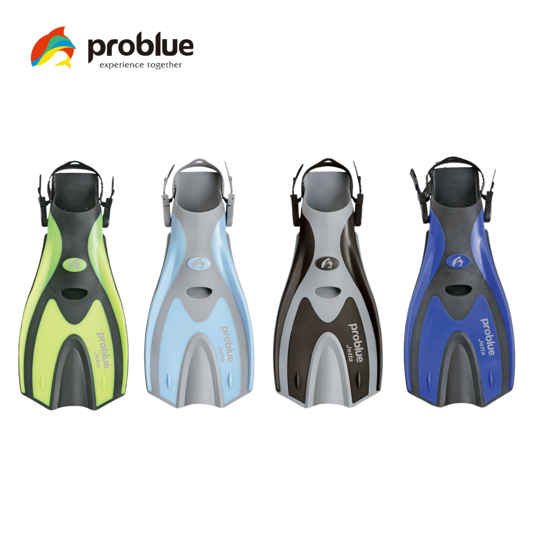 Problue 成人可調式浮潛蛙鞋