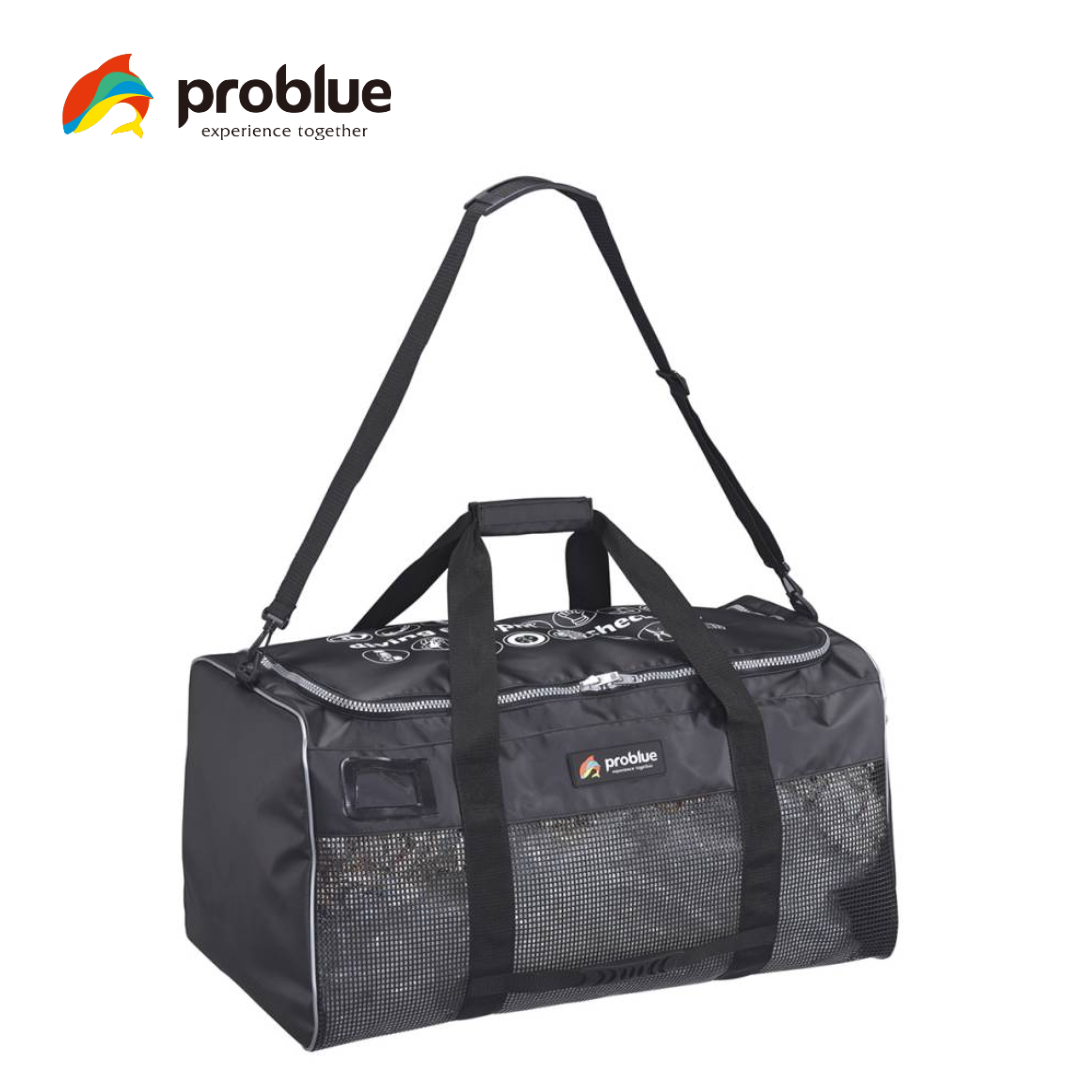 Problue 肩背手提裝備網袋 黑色