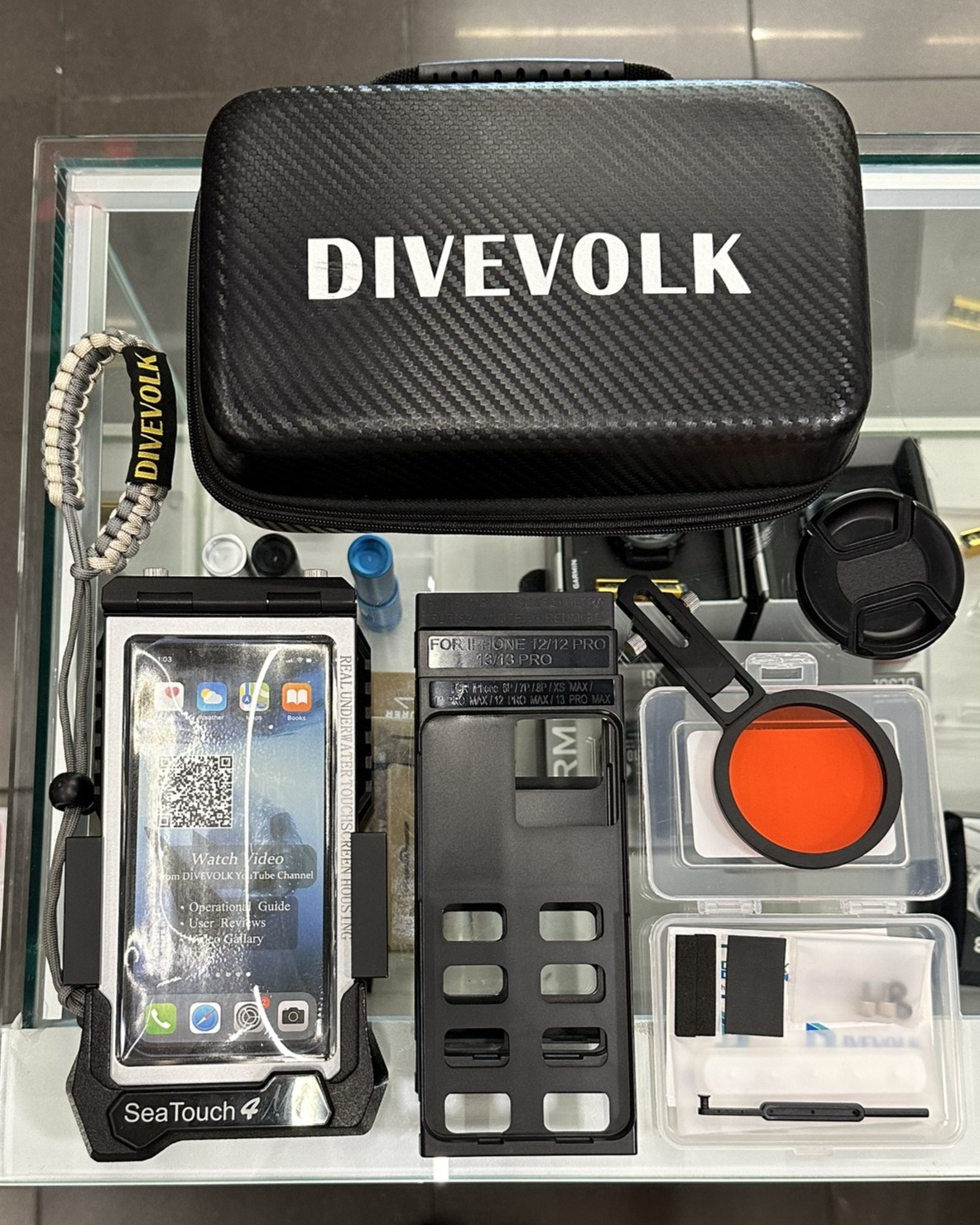 | 裝備寄賣 | Divevolk Sea Touch 4 手機潛水殼 (店面展示中)