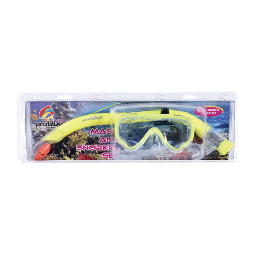 Problue 兒童/青少年 浮潛組合 全乾式