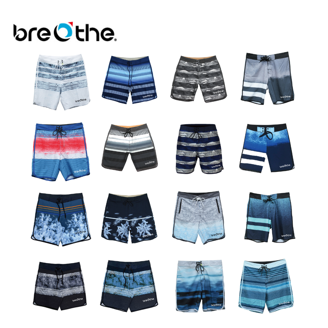 Breathe 水呼吸 彈性快乾沙灘褲 男款