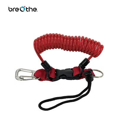 Breathe 水呼吸  不鏽鋼安全彈簧扣/失手繩