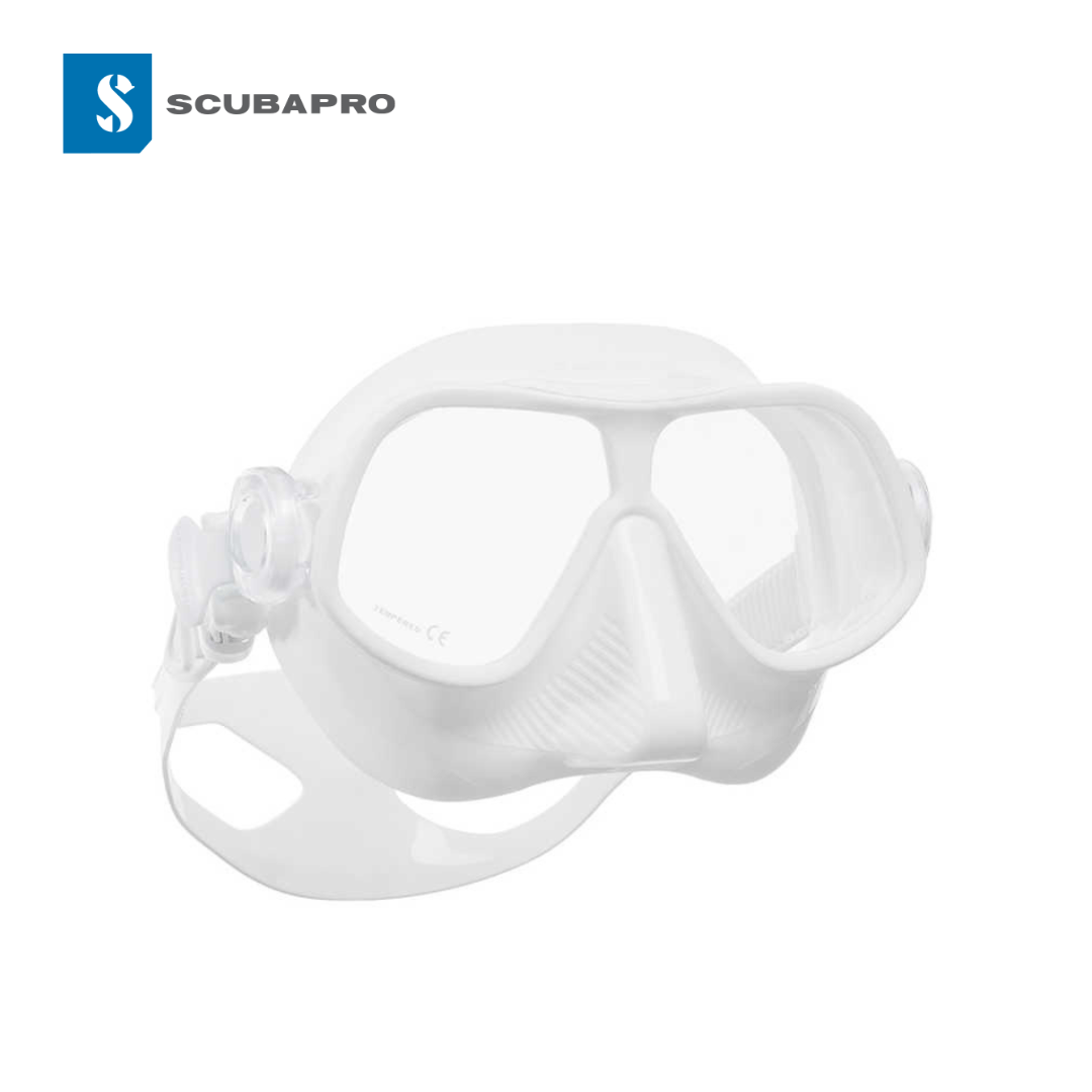 SCUBAPRO Steel Comp 自潛低容積面鏡 白色