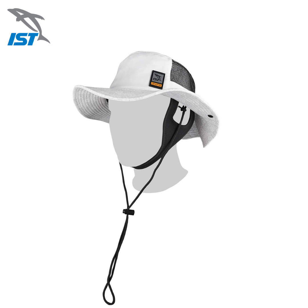 IST 多功能戶外遮陽帽 白色