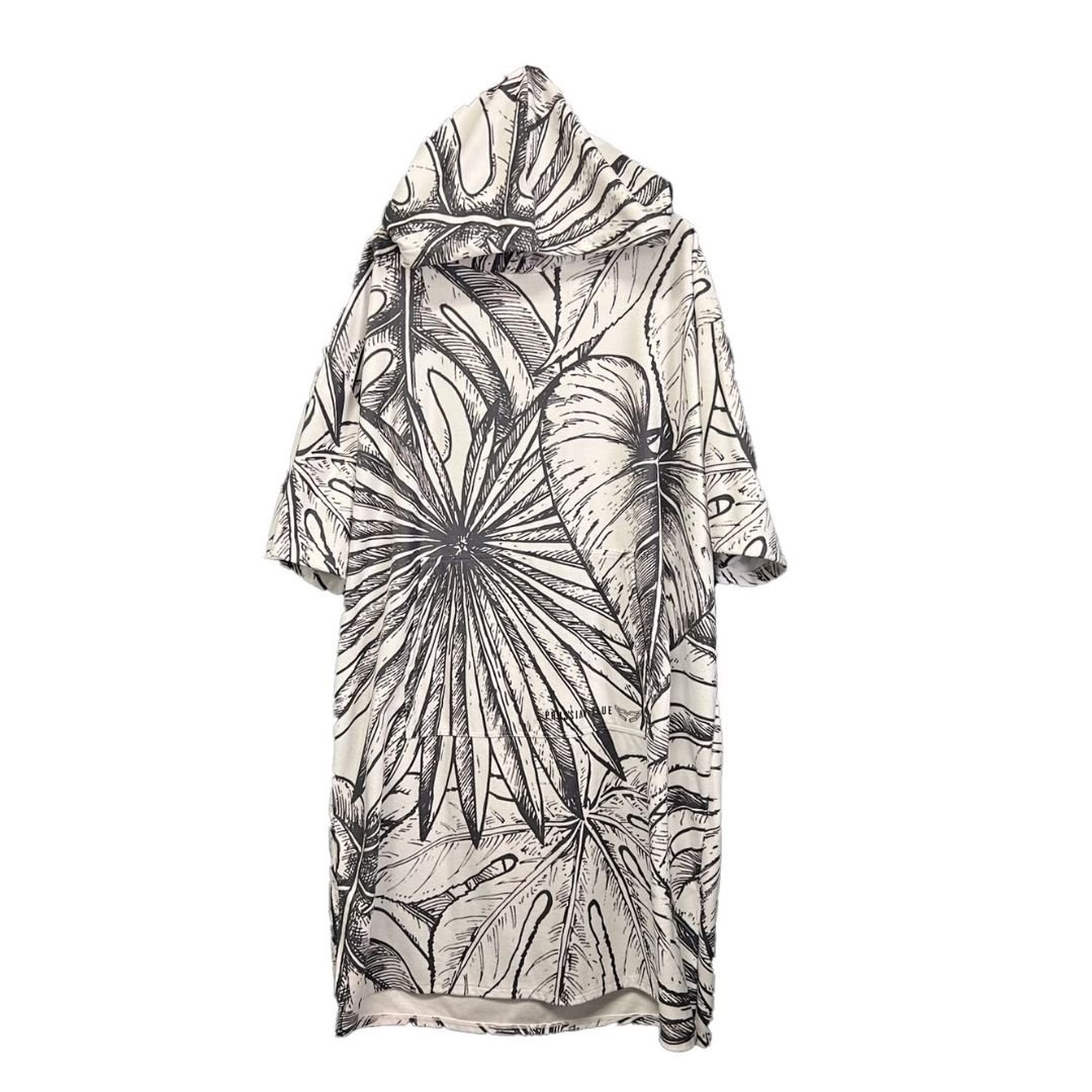 普魯士藍毛巾衣 熱帶雨林