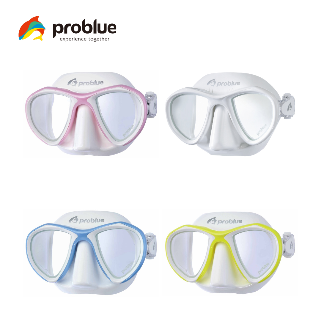 Problue 白矽膠 玻璃面鏡 Problue 白矽膠 玻璃面鏡
