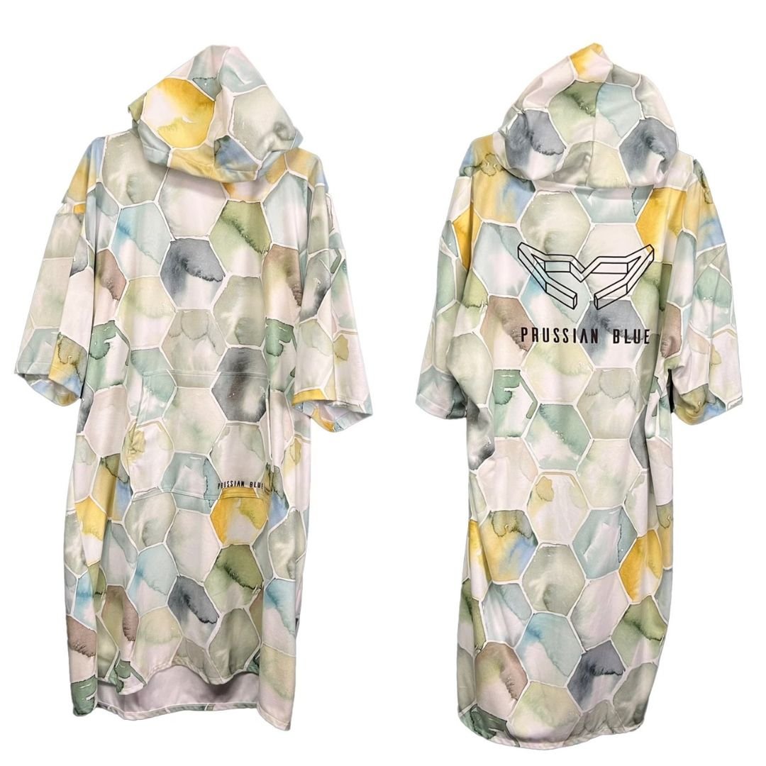 普魯士藍毛巾衣 天空之鏡 普魯士藍毛巾衣 天空之鏡