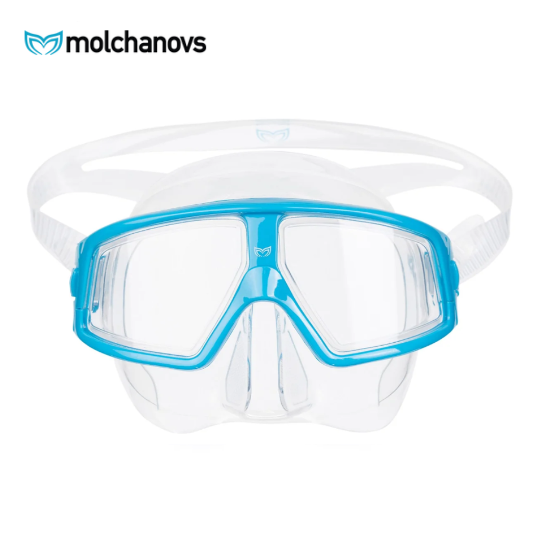 Molchanovs 抹茶 曲面自潛面鏡 透明藍框 Molchanovs 抹茶 曲面自潛面鏡 透明藍框