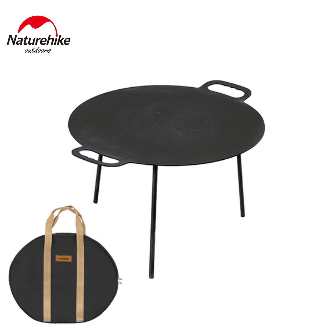 Naturehike 玄鐵三腳支架不沾大煎烤盤 圓盤 Naturehike 玄鐵三腳支架不沾大煎烤盤 圓盤