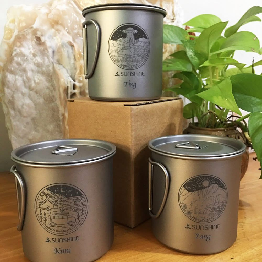 | 裝備寄賣 | 嚮山戶外 臺製鈦鋼杯 (店面展示中)
