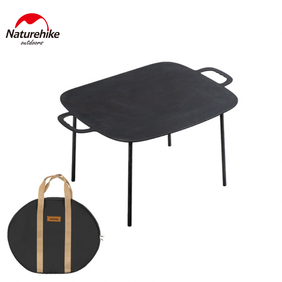 Naturehike 玄鐵四腳支架不沾大煎烤盤 方盤 Naturehike 玄鐵四腳支架不沾大煎烤盤 方盤