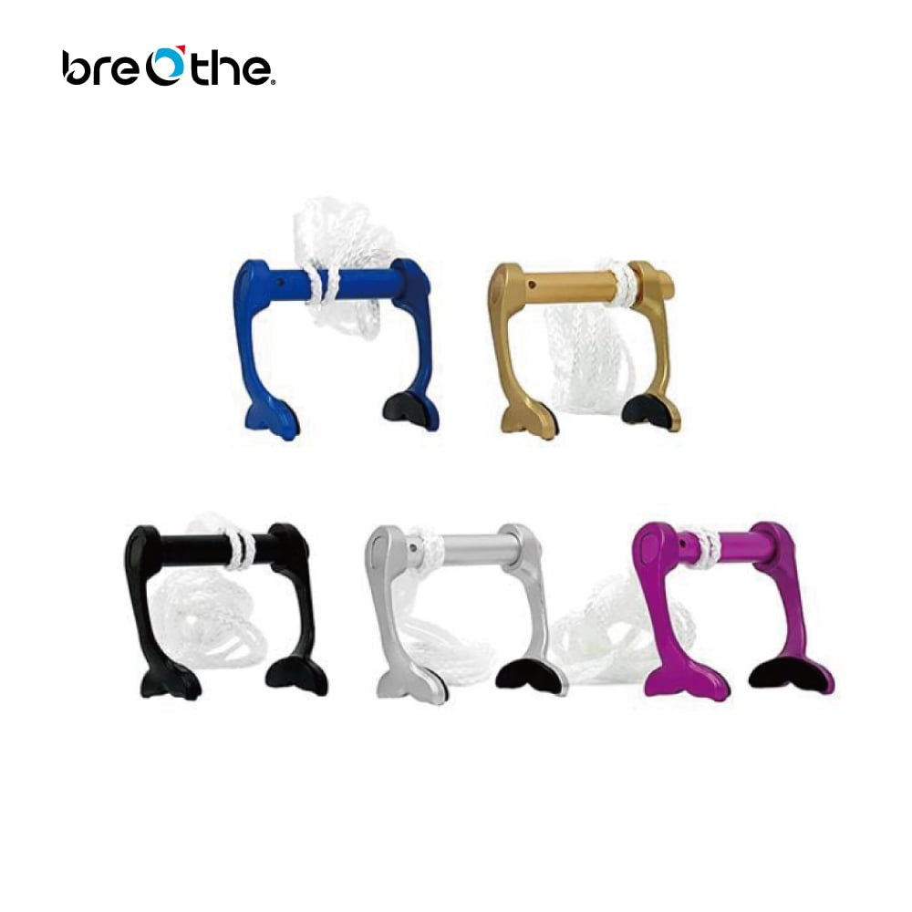 Breathe 水呼吸 自潛鋁合金魚尾造型鼻夾