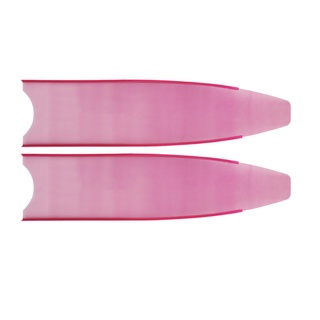 LEADERFINS 玻纖蛙鞋 白晶粉