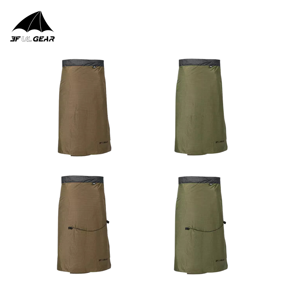 三峰出 3F 新款 輕量戶外登山雨裙