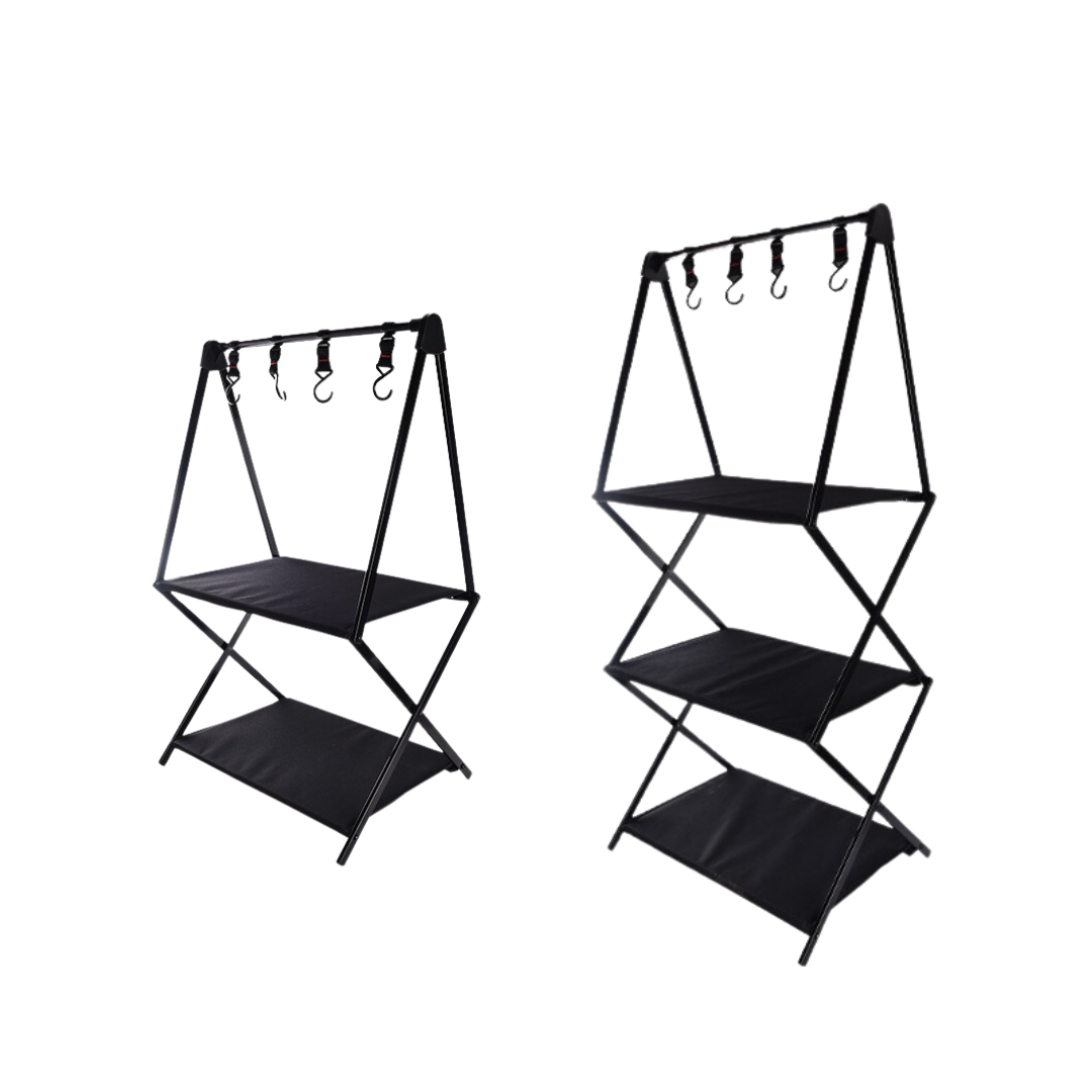 多層露營置物架