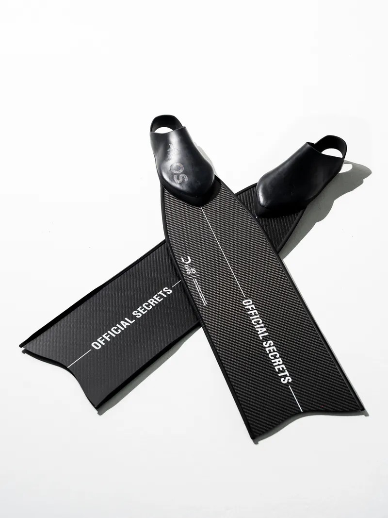 OS黑科技碳纖維蛙鞋 RAY 3D（霧面）