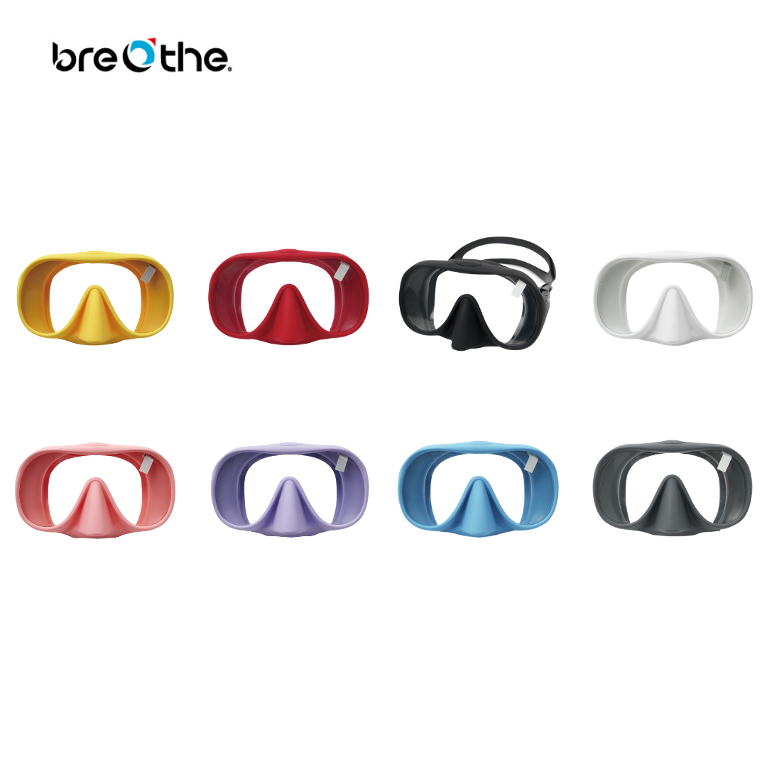 Breathe 水呼吸 無框防霧面鏡