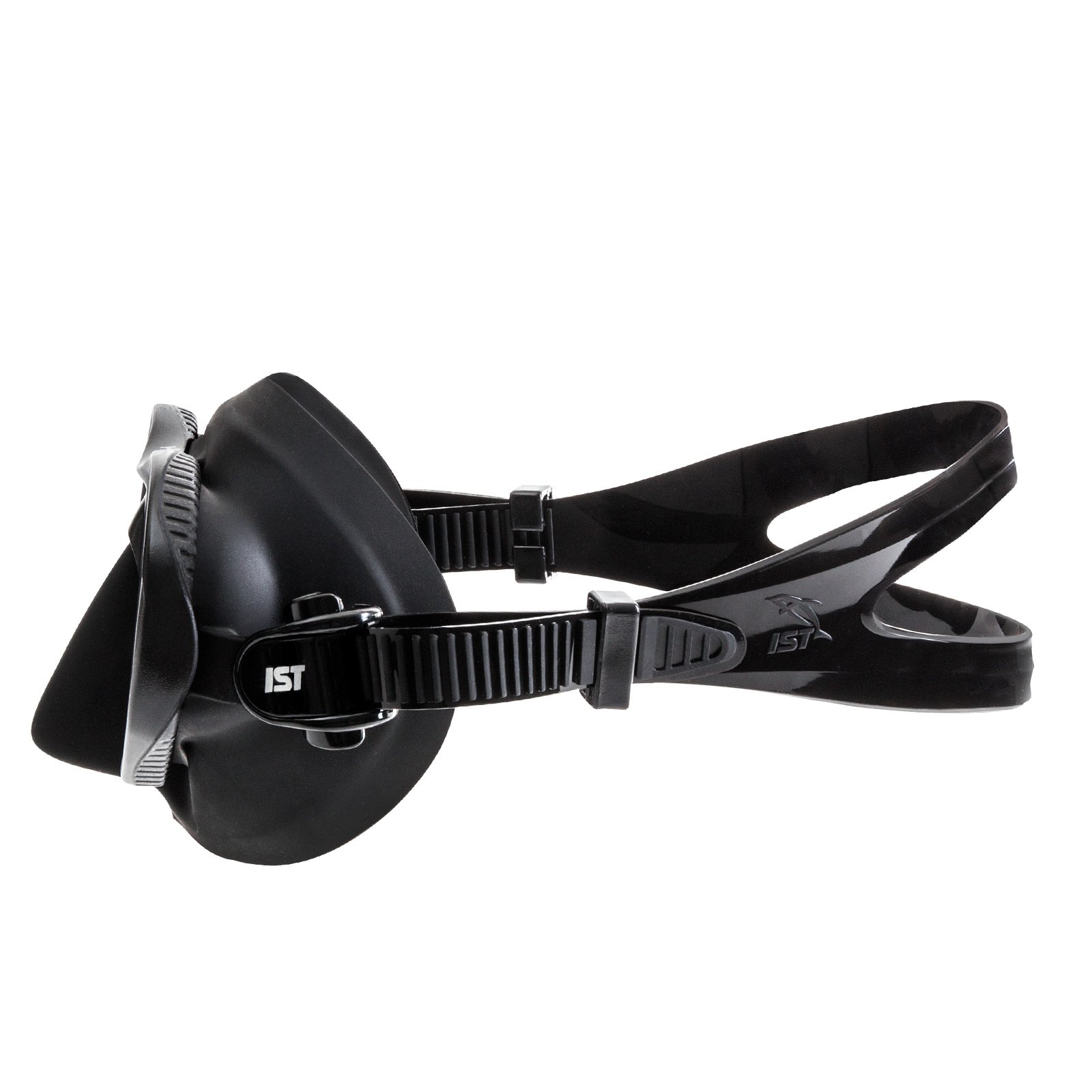 IST Hunter低容積面鏡 一般/度數鏡片白底透明框