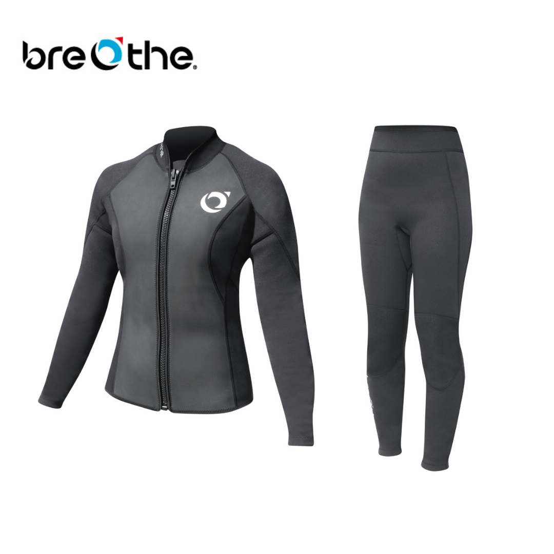 Breathe 水呼吸 2.5mm 細鯊夾克式防寒衣/長褲 女款