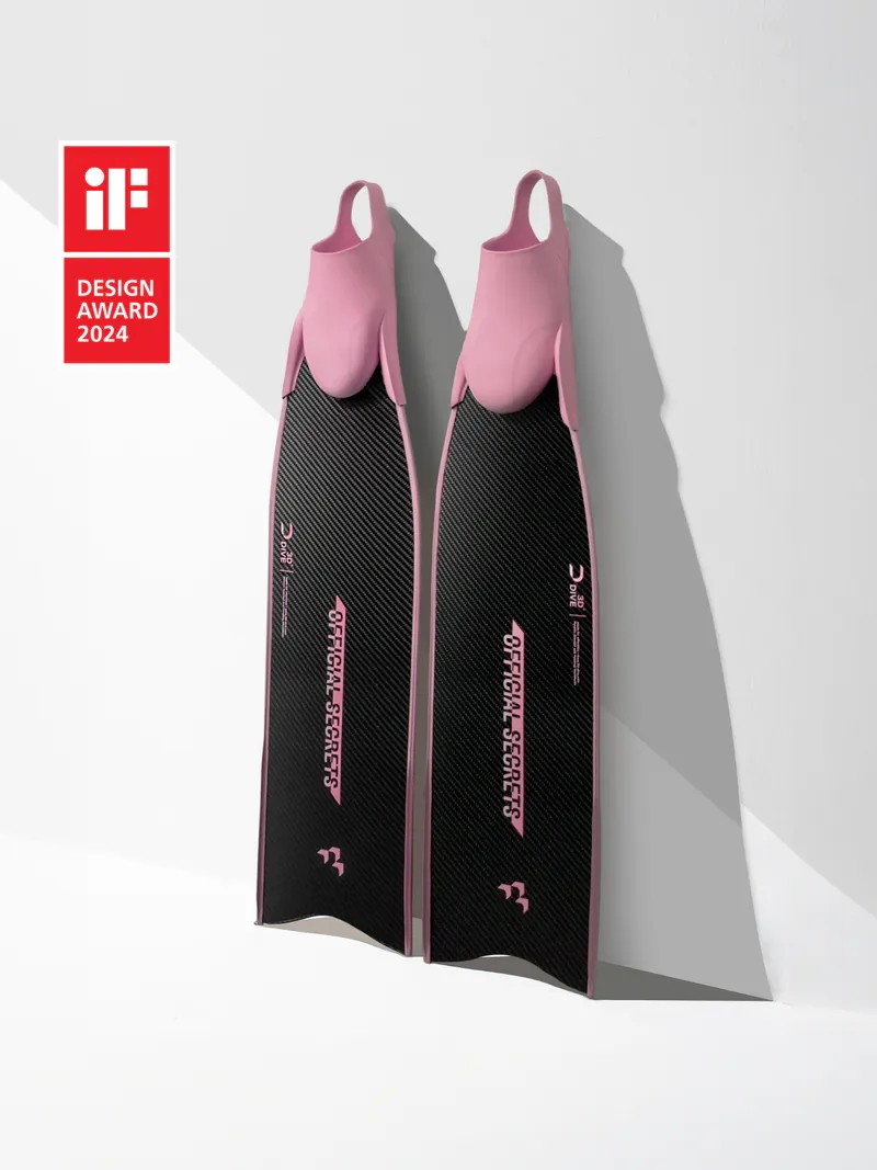 OS黑科技碳纖維蛙鞋 PIPER PLUS (3D-Dive®專利鞋板)