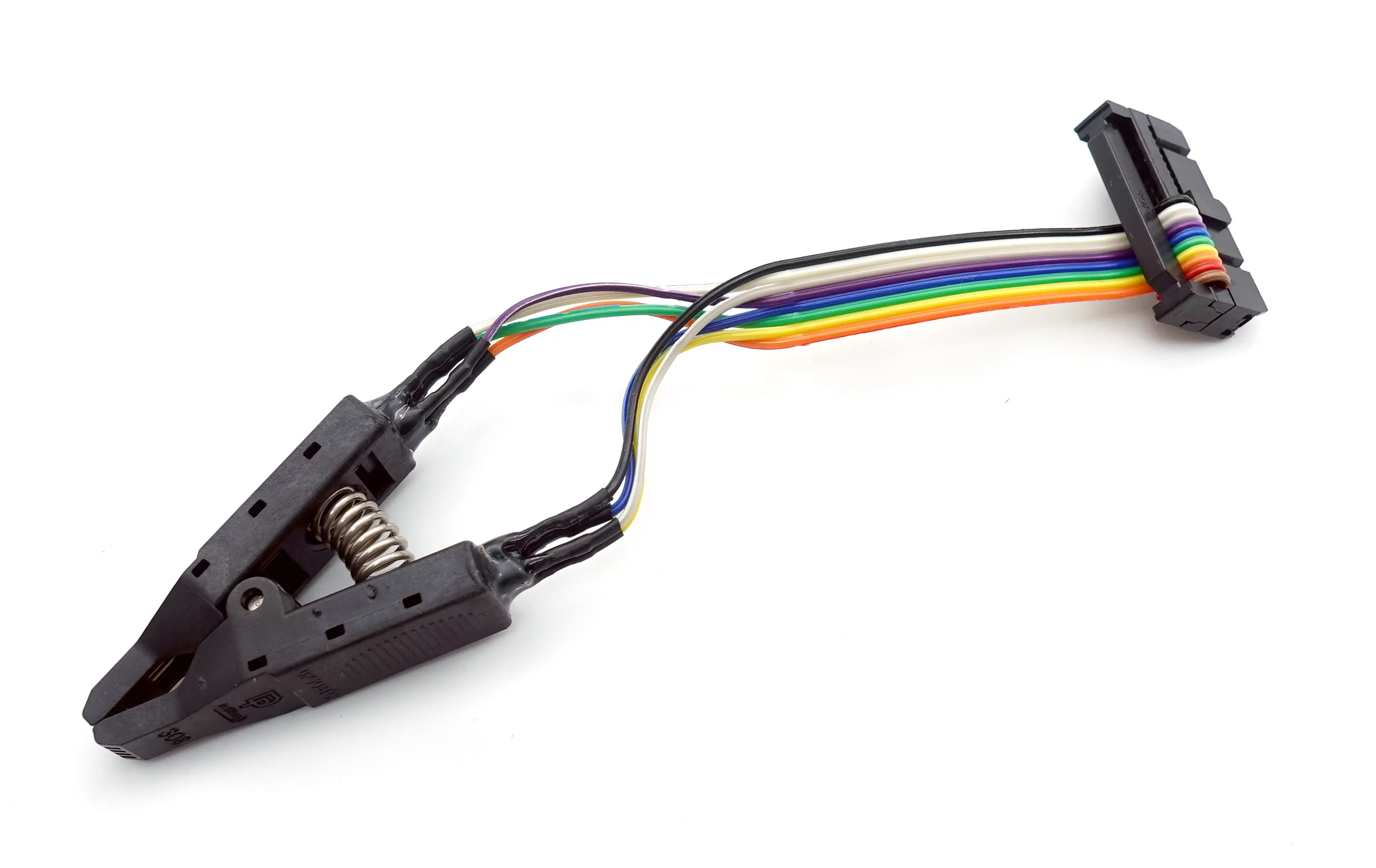 DediProg岱鐠 SO8 Testclip With 2x10 Connector