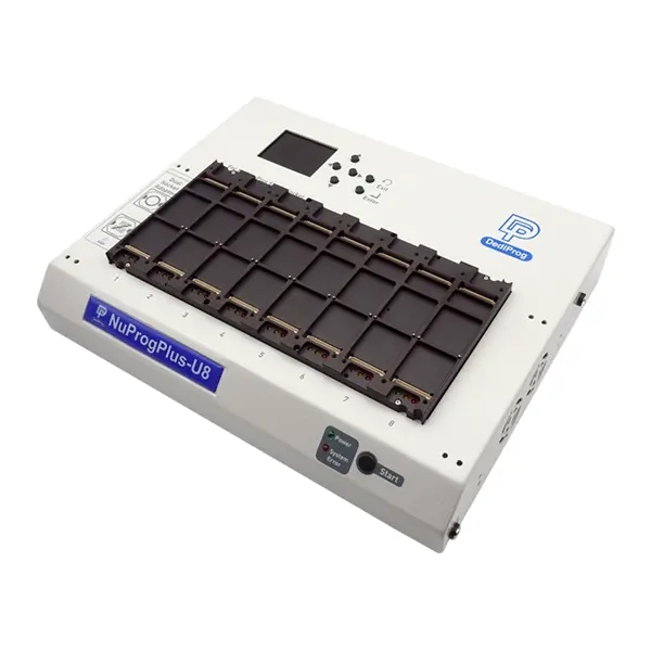 DediProg岱鐠 NuProgPlus-U8 萬用量產拷貝燒錄器(8 Sites)