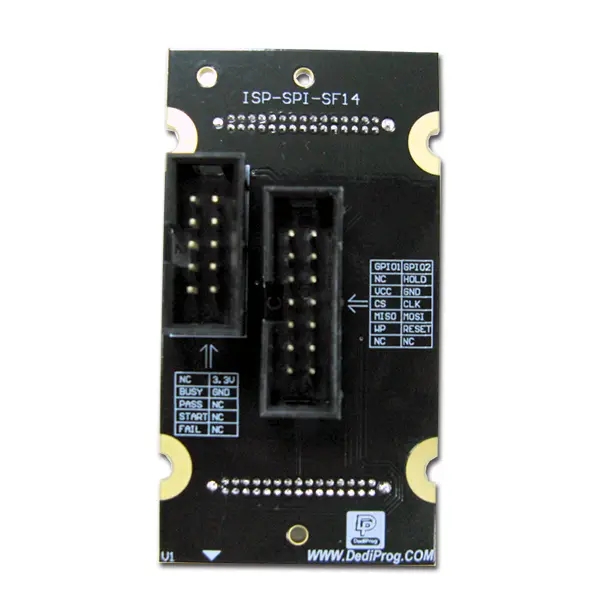 DediProg岱鐠 ISP adaptor for SPI (Pin compatible with SF100)